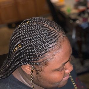 Tribal 2 layer braids